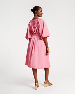 Bliss Midi Dress Pink - Frances Valentine