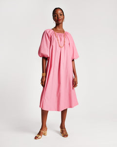 Bliss Midi Dress Pink - Frances Valentine