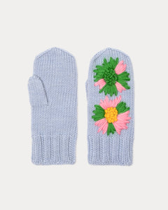 Embroidered Knit Mitten - Frances Valentine