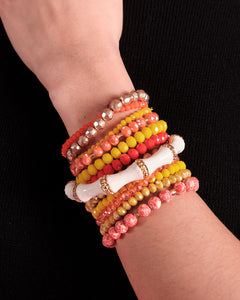 Palm Springs Beaded Stacked Bracelet - Frances Valentine