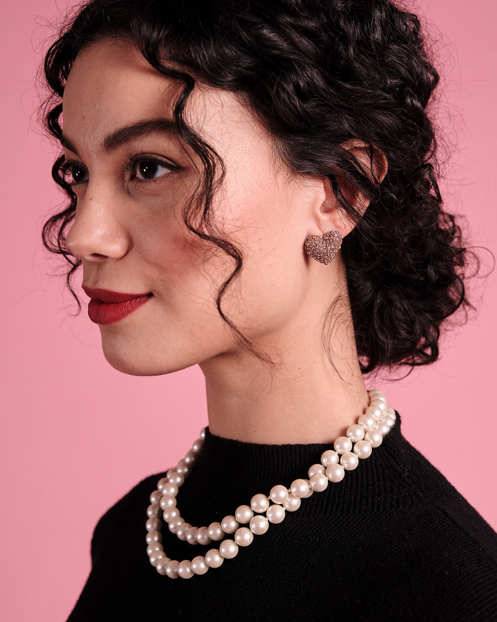 Esen Earrings Pink - Frances Valentine