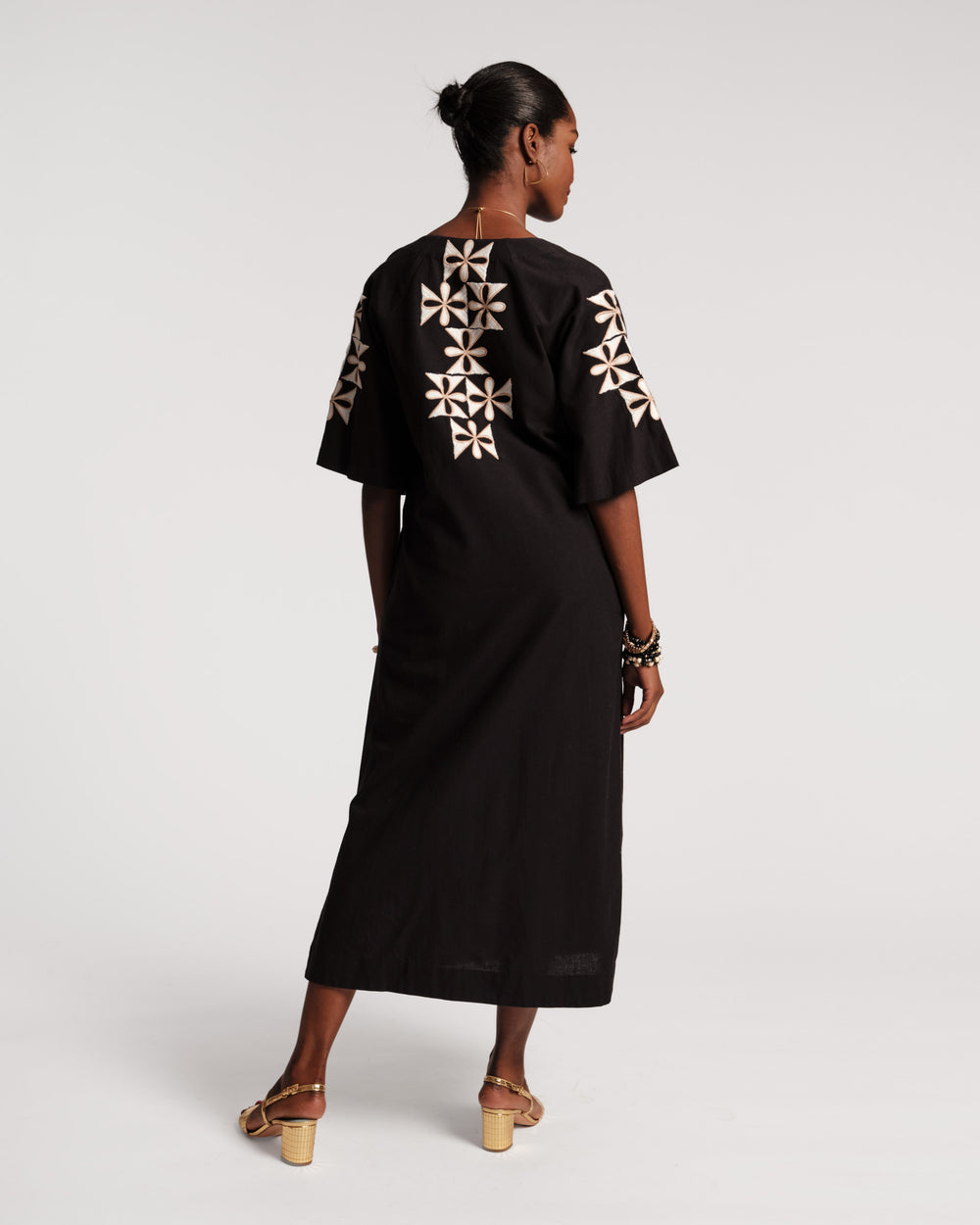 Charming Caftan - Gambit Black - Frances Valentine