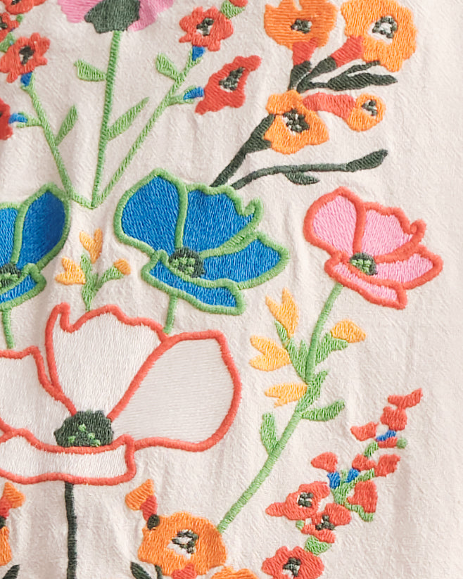 Charming Caftan Mini - Botanical Bash White Caftan Frances Valentine