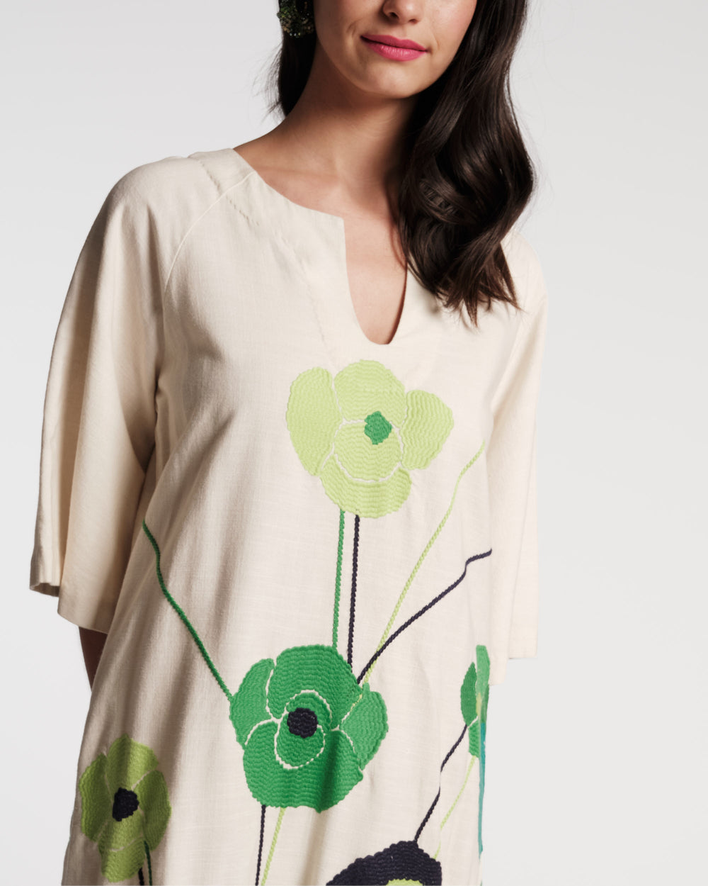 Dreamy Caftan Maxi - Grass is Greener - Frances Valentine