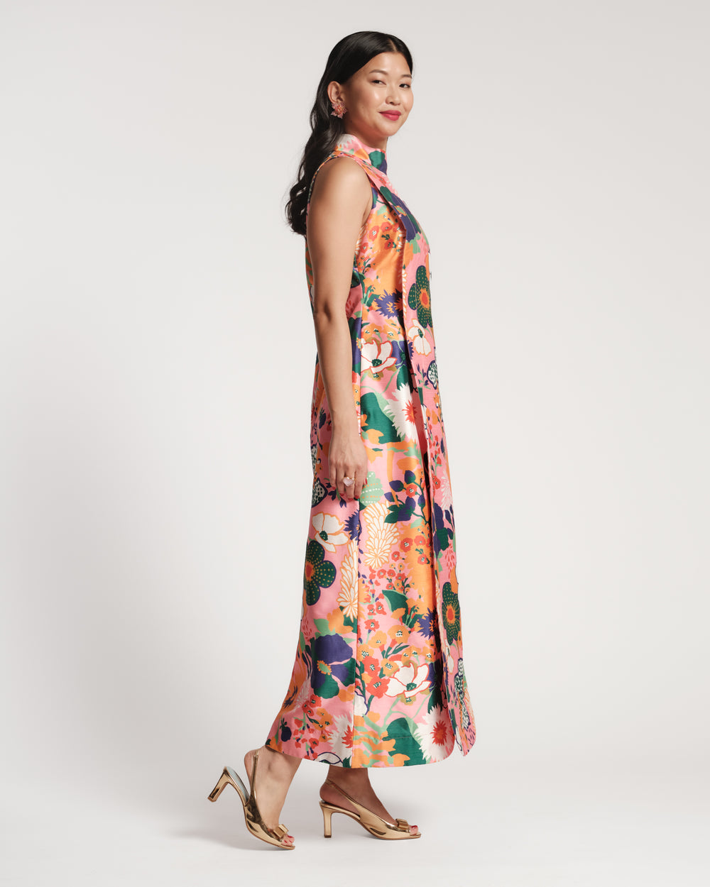 Carlyle Maxi Dress - Botanical Bash Dresses Frances Valentine