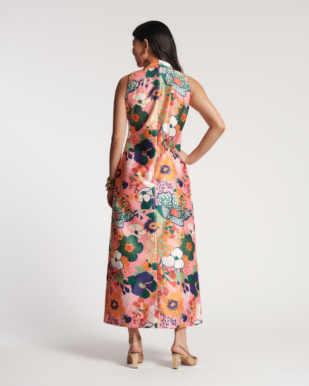 Carlyle Maxi Dress - Botanical Bash Dresses Frances Valentine