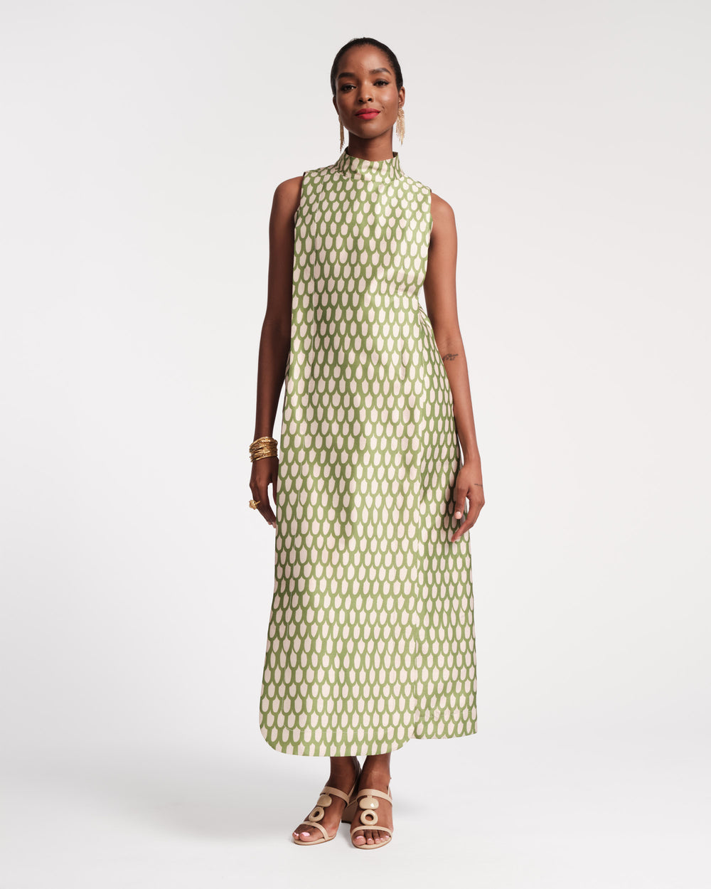 Frances Valentine Carlyle Maxi Dress, Green, Size 14 Frances Valentine Carlyle Maxi Dress, Green, Size 14