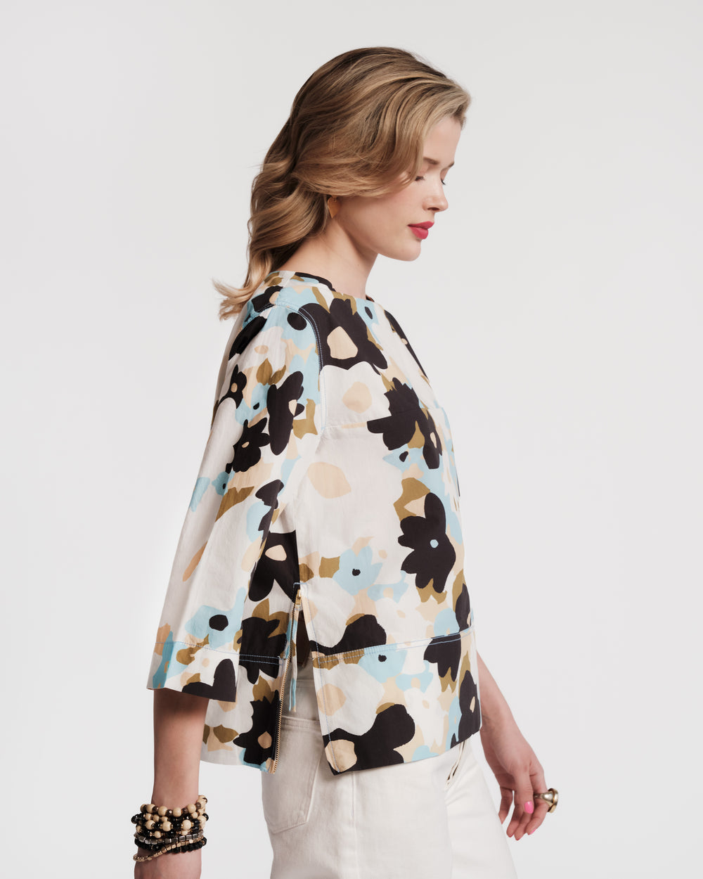 Carly Top - Morning Dew Tops Frances Valentine