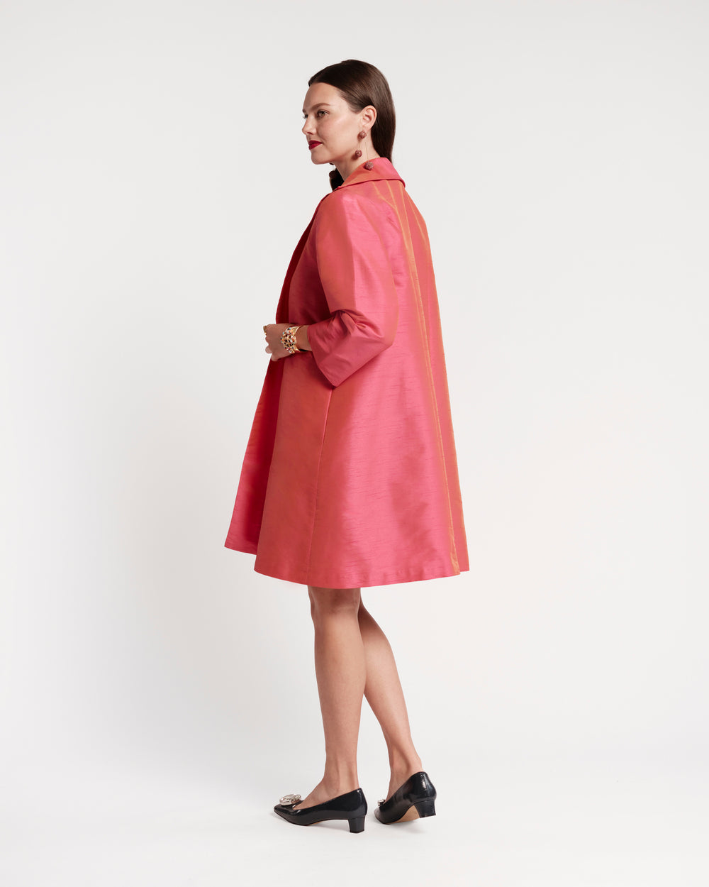 Charlotte Topper - Coral Coats & Jackets Frances Valentine
