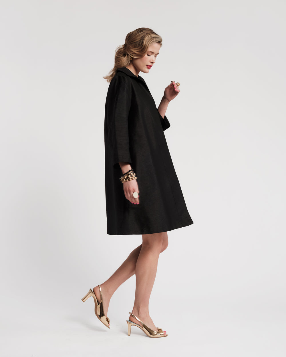Charlotte Topper - Black Coats & Jackets Frances Valentine