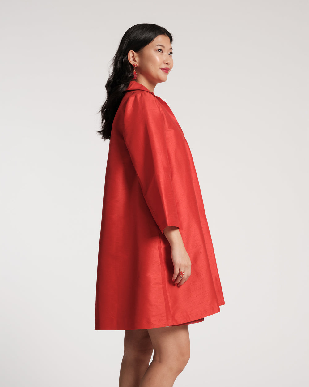 Charlotte Jacket - Red Coats & Jackets Frances Valentine