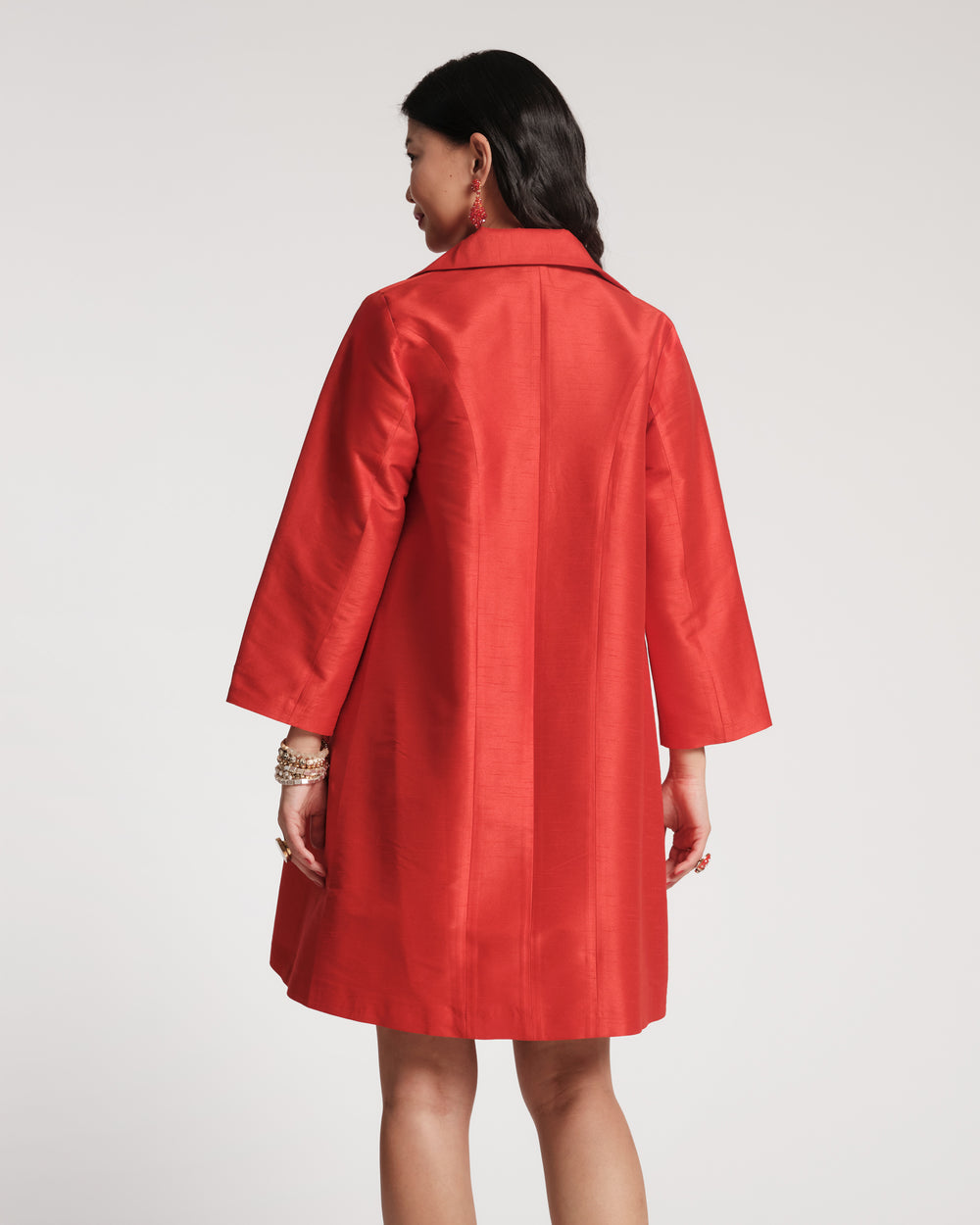Charlotte Jacket - Red Coats & Jackets Frances Valentine