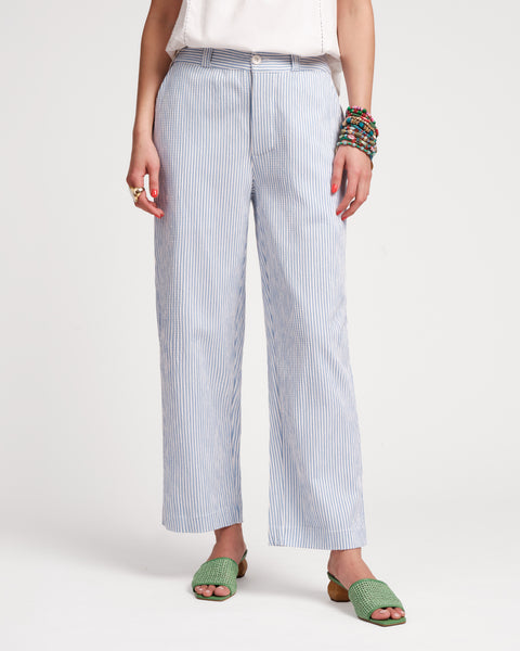 Coleman Pant - Seersucker – Frances Valentine