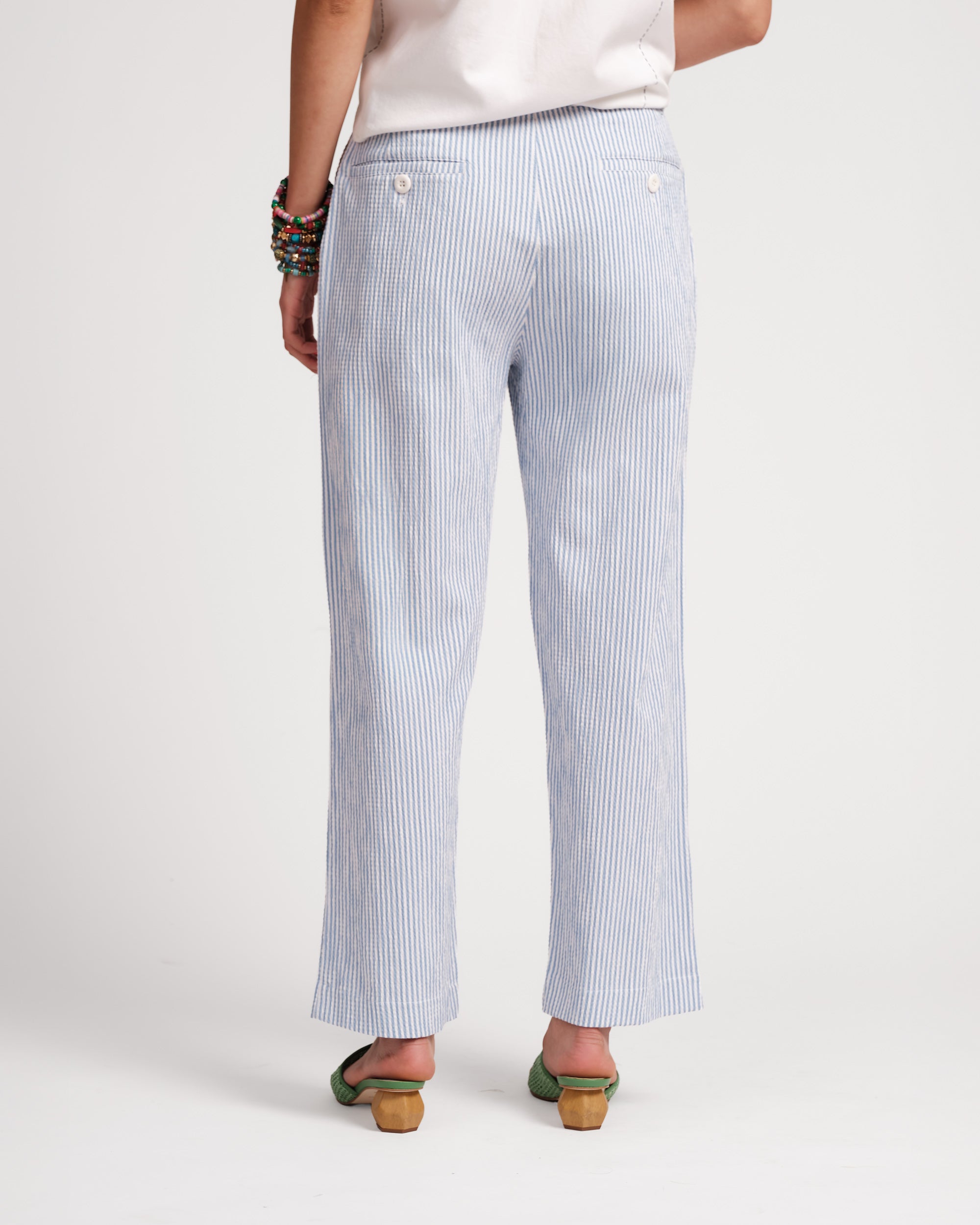 Coleman Pant - Seersucker – Frances Valentine