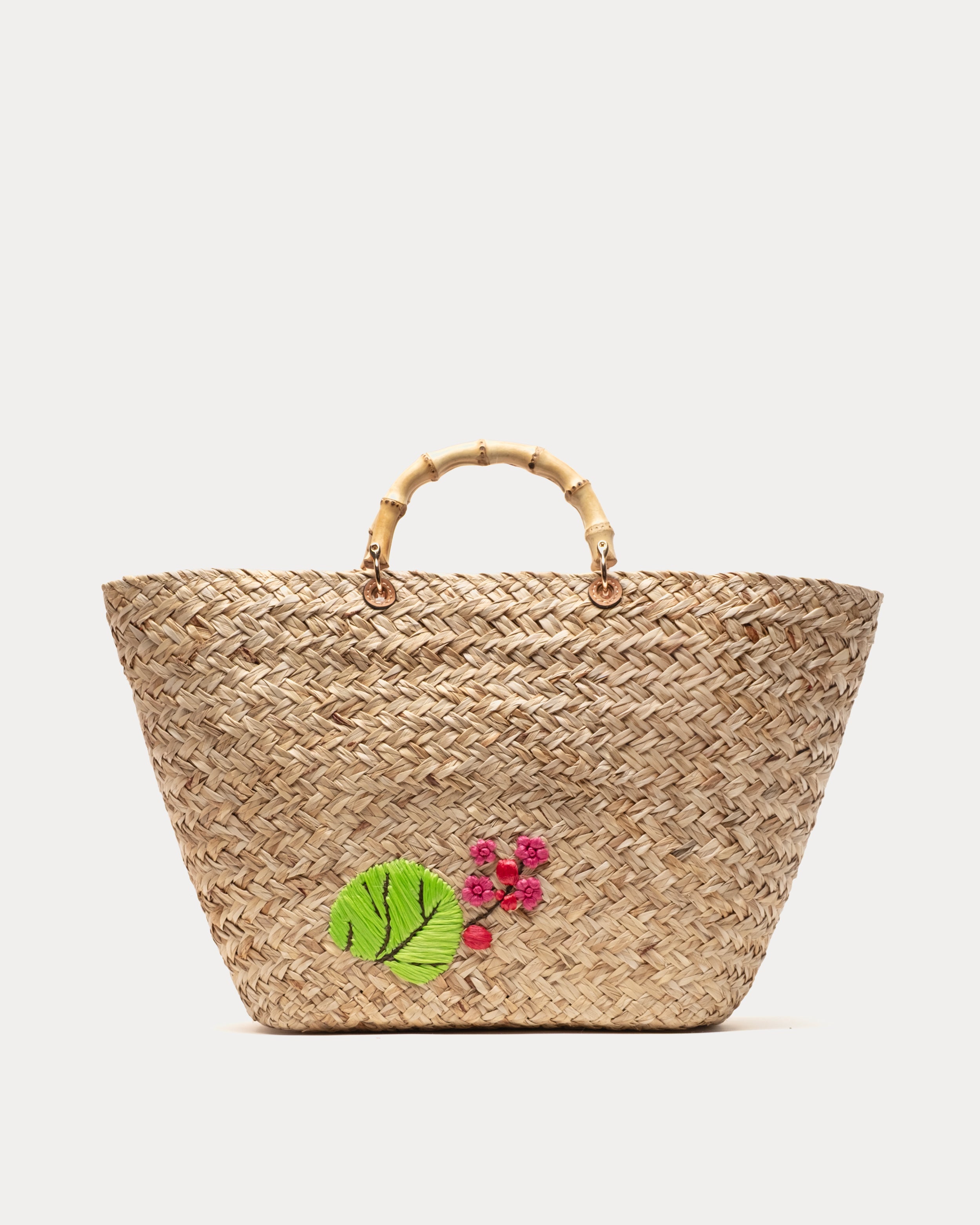 The Colony Hotel Embroidered Tote - Natural – Frances Valentine