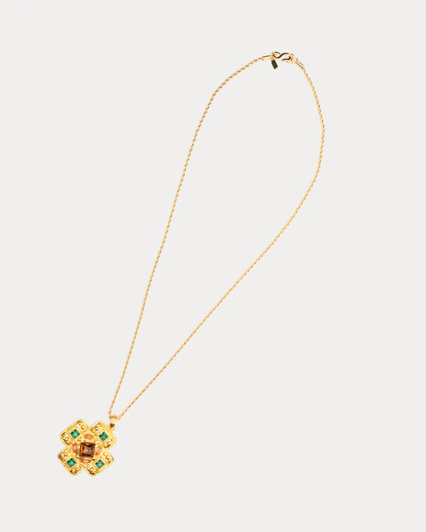 Gold Cross Pendant - Frances Valentine