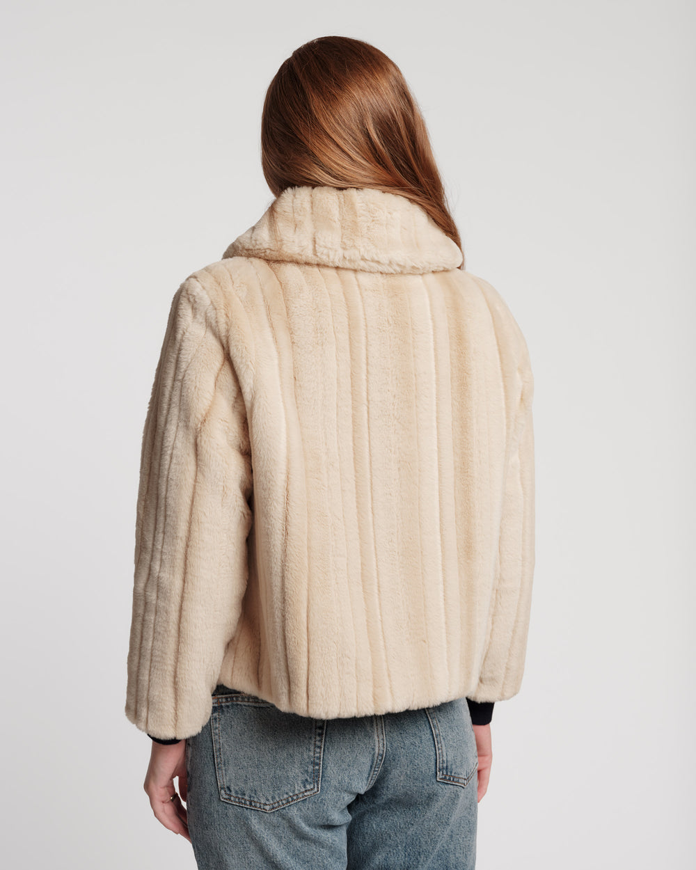 Babe Faux Fur Jacket - Natural Coats & Jackets Frances Valentine