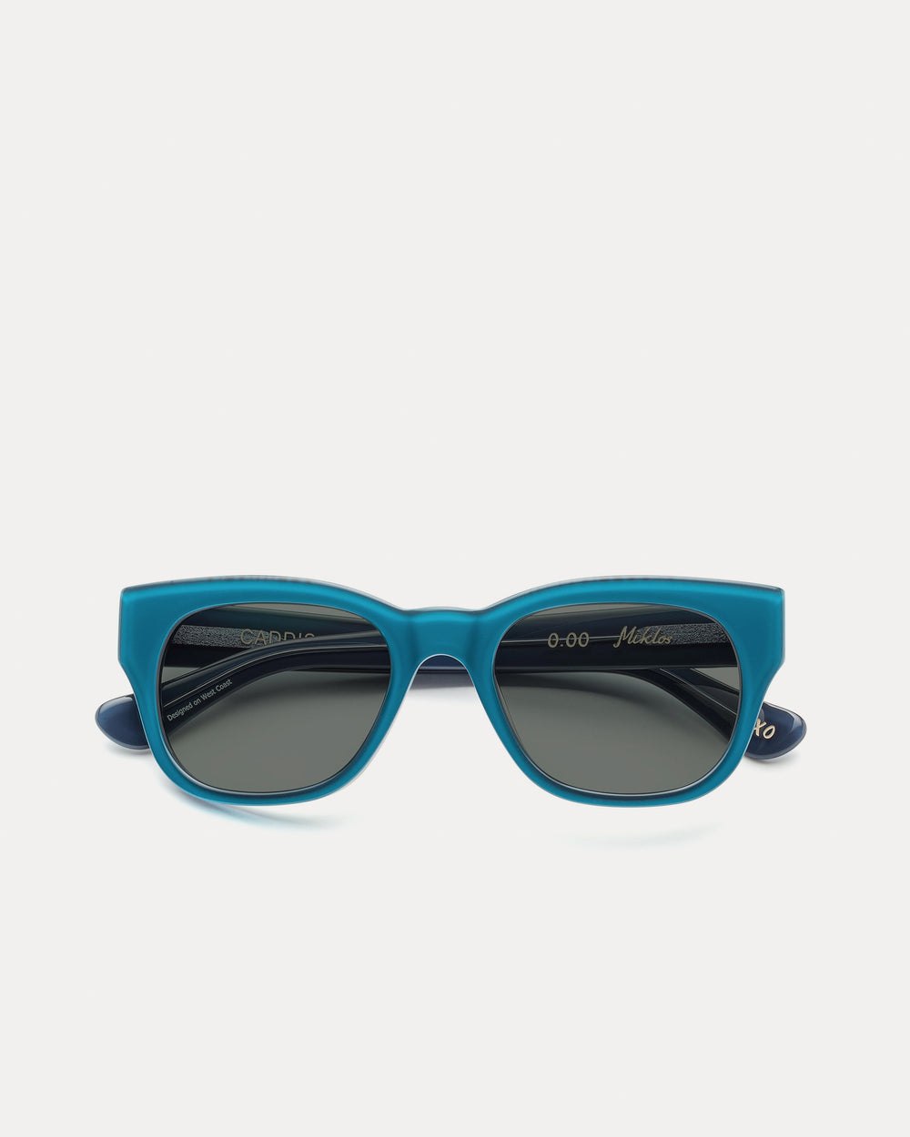 Miklos Sunglasses - Polished Carolina Blue