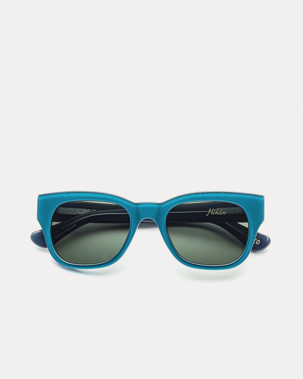 Miklos Sunglasses - Polished Carolina Blue