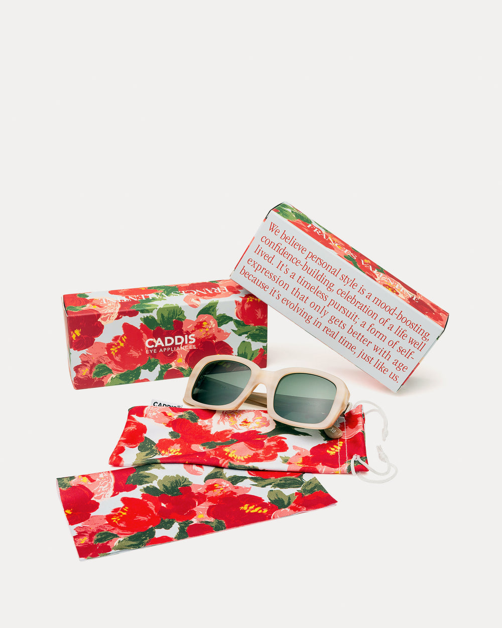 Shelby Sunglasses - Polished Bone