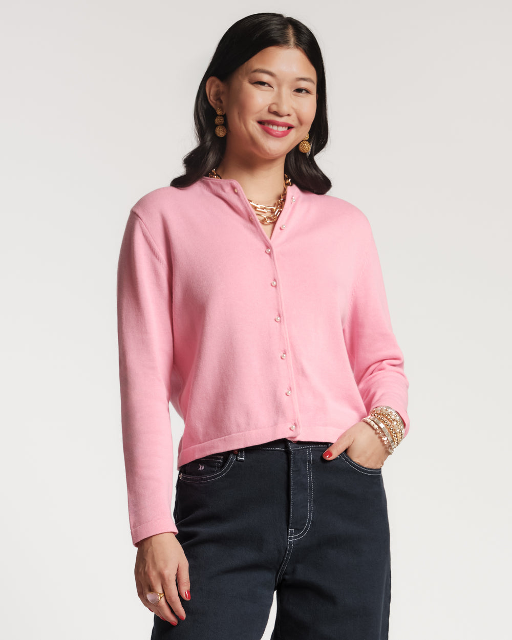 Darling Cardigan - Pink