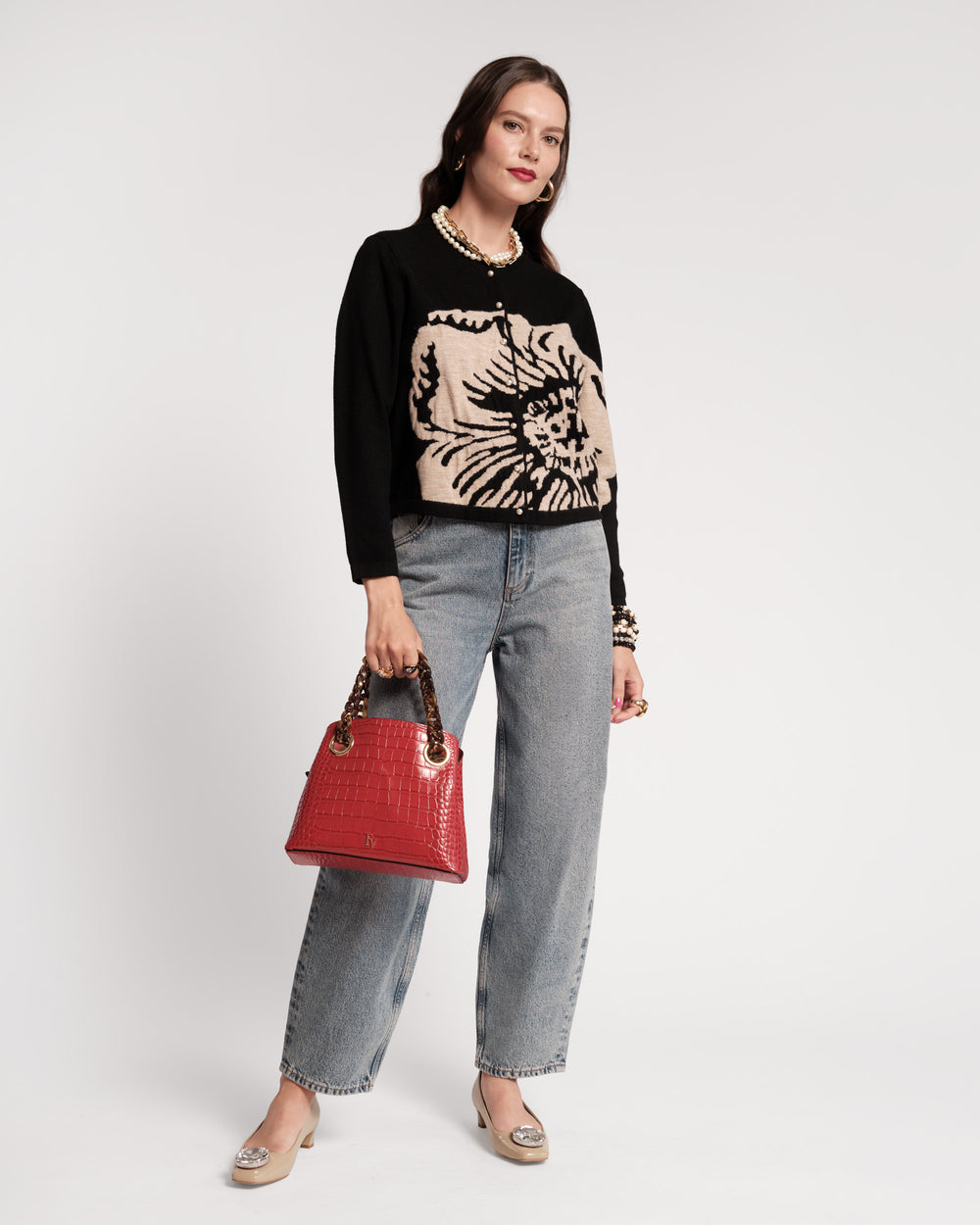 Lou Barrel Jean - Light Wash Denim Pants Frances Valentine