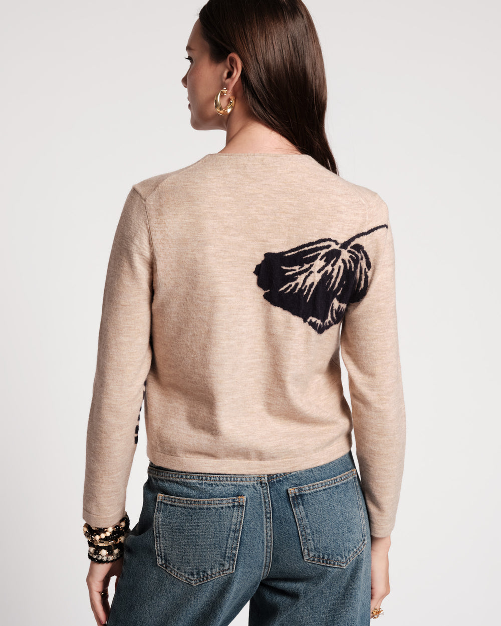 Darling Cardigan - Carefree Chrysanthemum Camel Sweater Frances Valentine