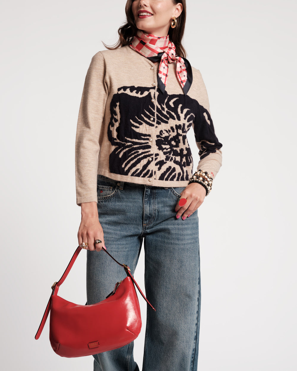 Darling Cardigan - Carefree Chrysanthemum Camel Sweater Frances Valentine