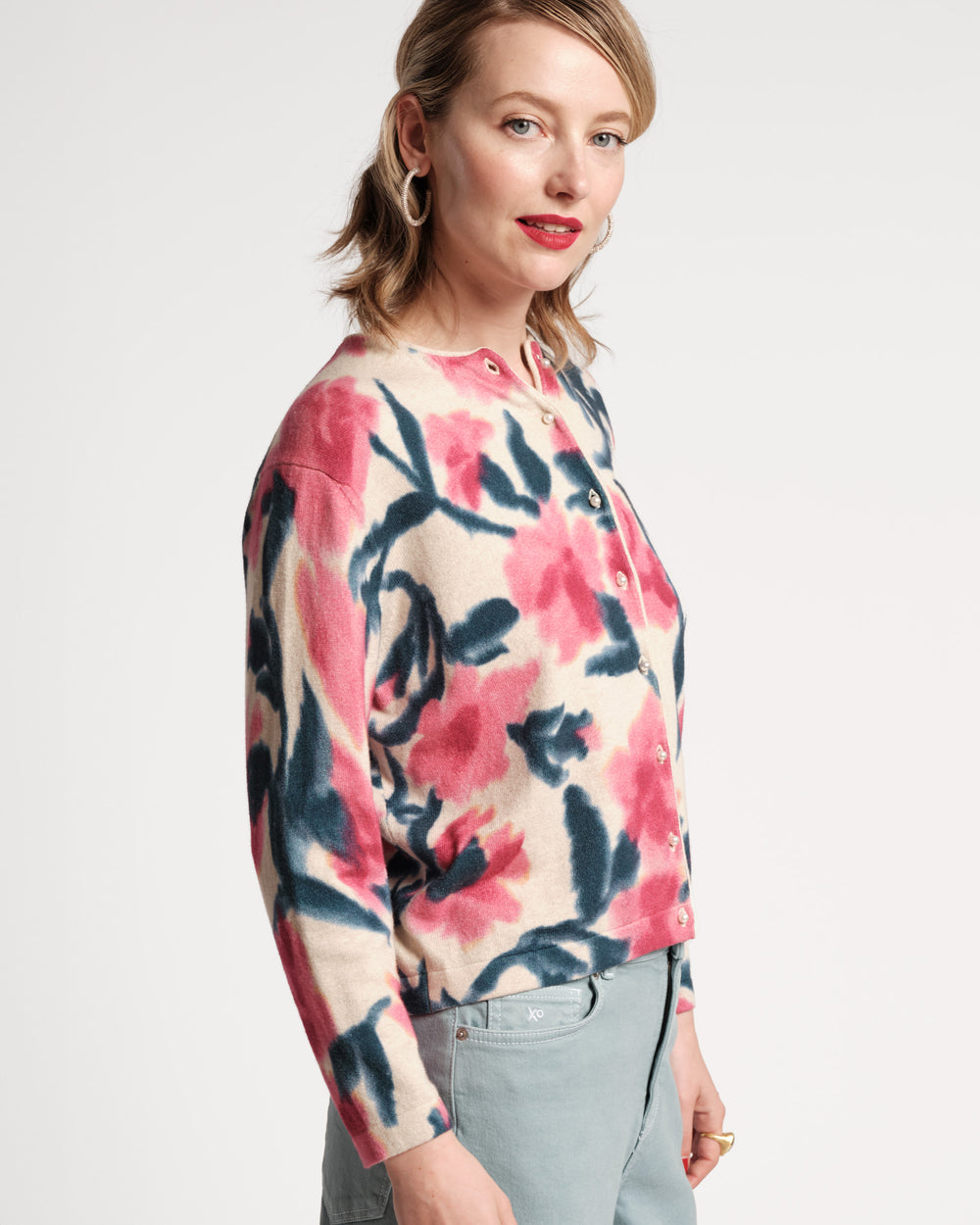Darling Cardigan - Pink Lotus