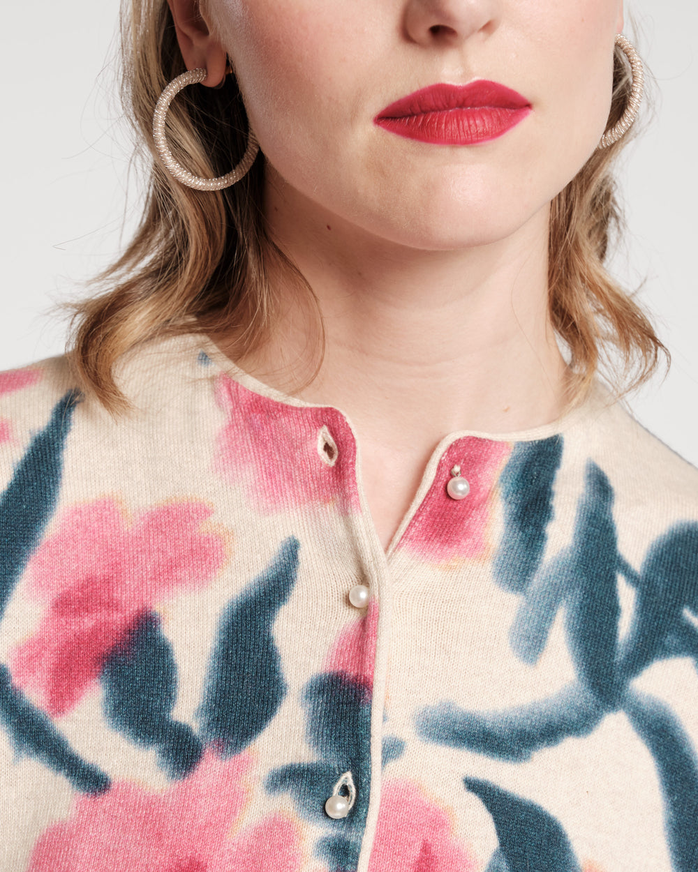 Darling Cardigan - Pink Lotus