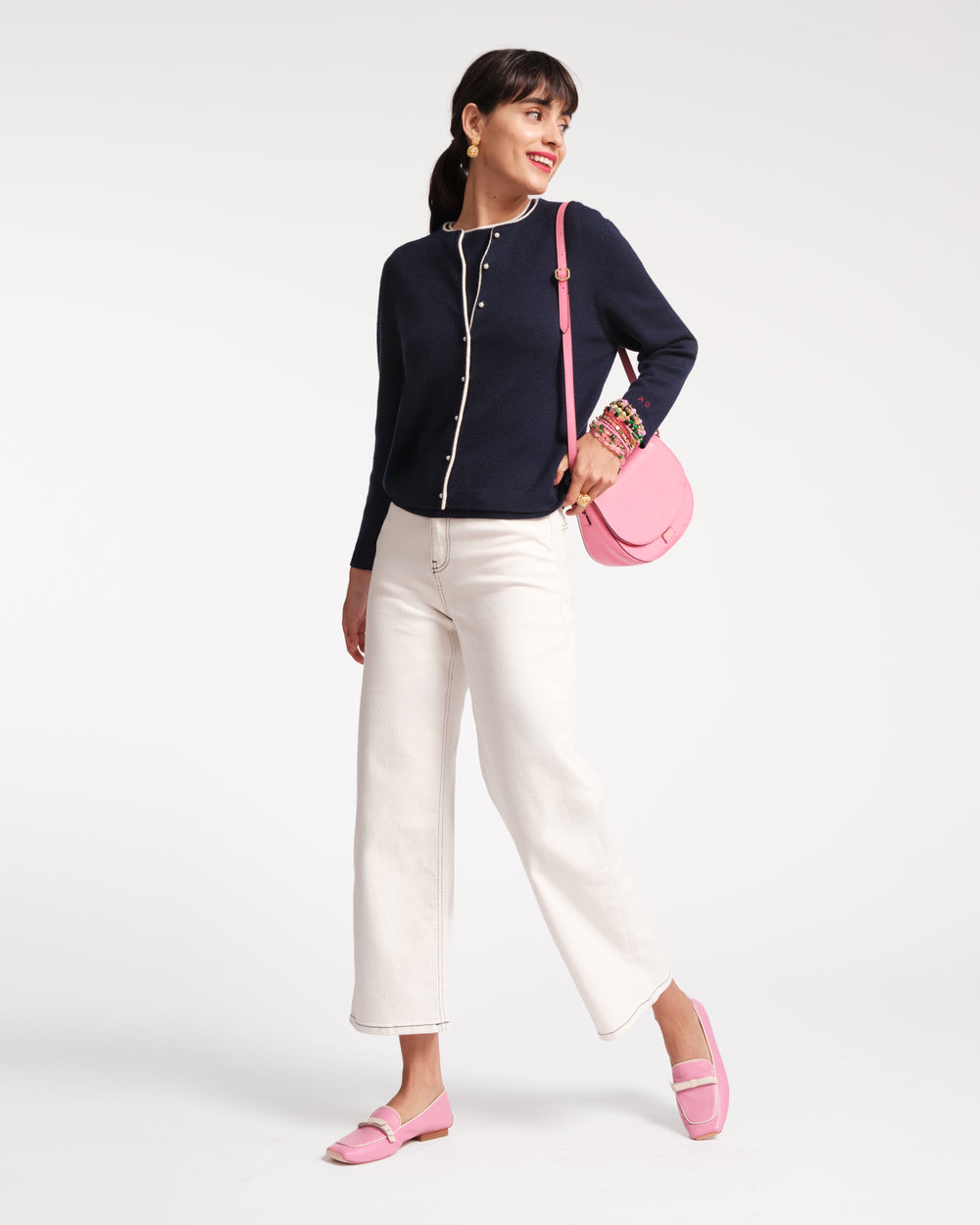 Darling Cardigan - Navy - Frances Valentine