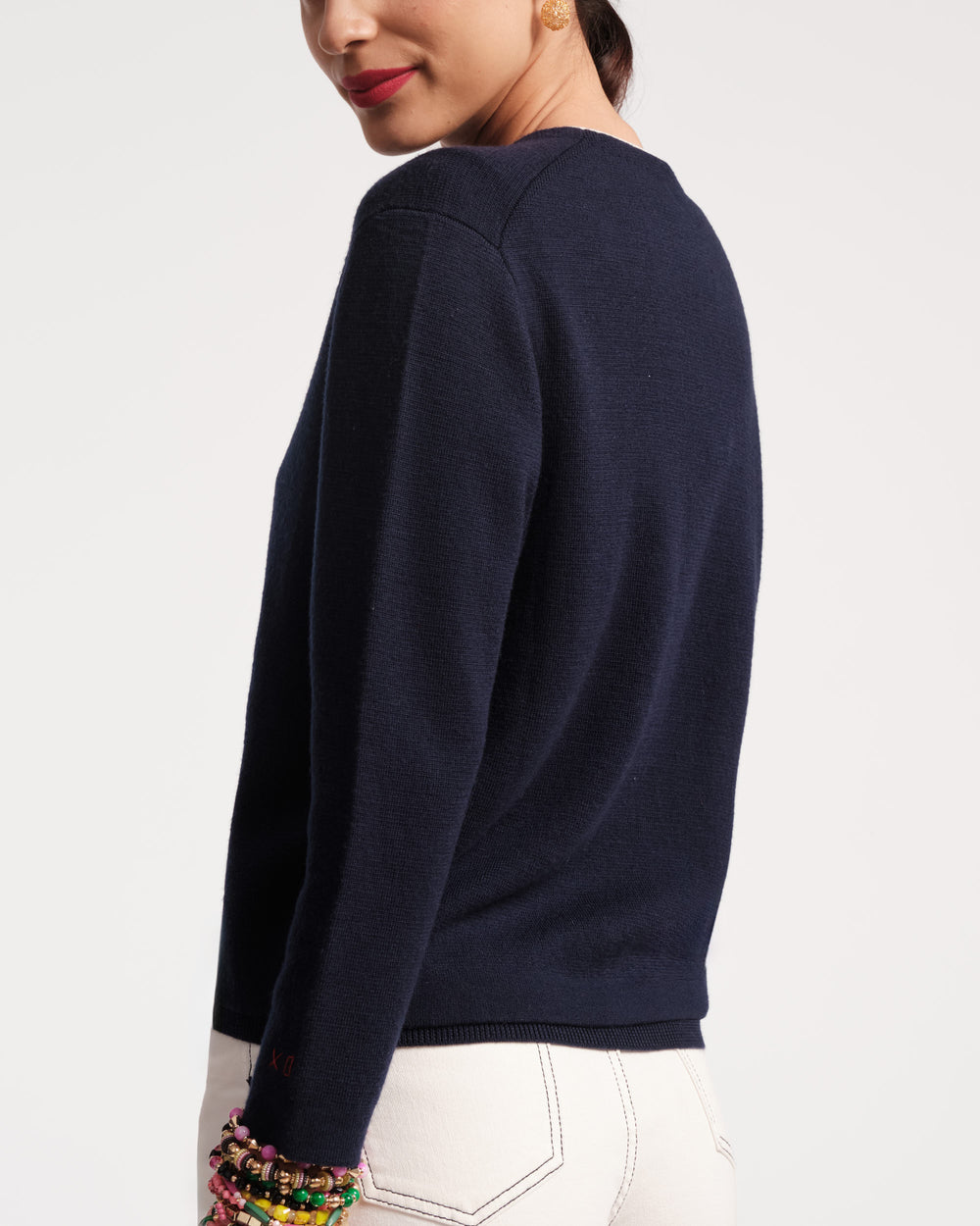 Darling Cardigan - Navy - Frances Valentine