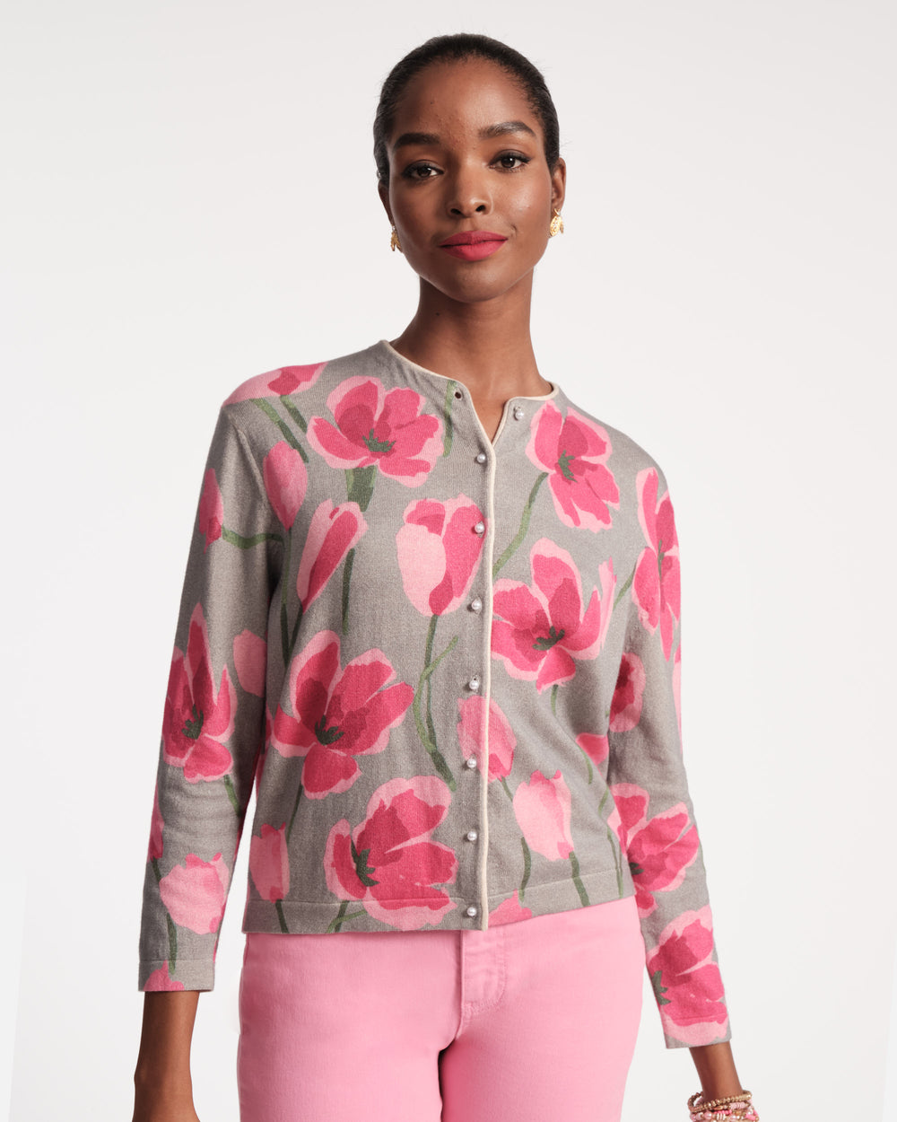 Darling Cardigan - Dutch Tulip - Frances Valentine