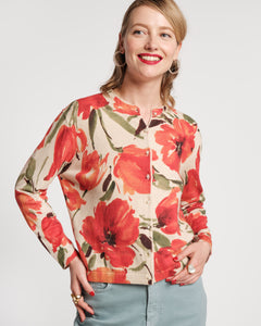 Darling Cardigan French Tulip - Frances Valentine