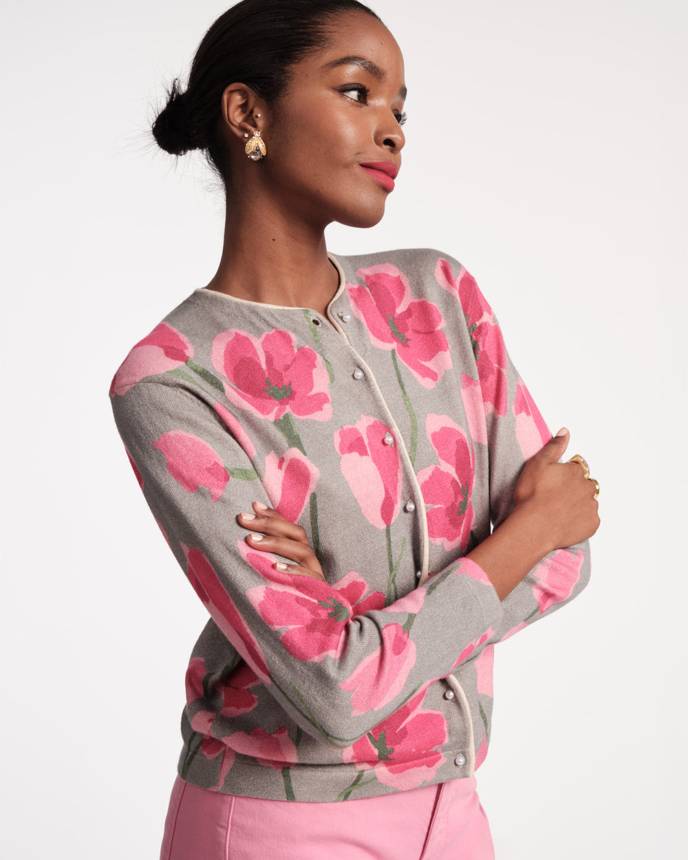 Darling Cardigan - Dutch Tulip - Frances Valentine