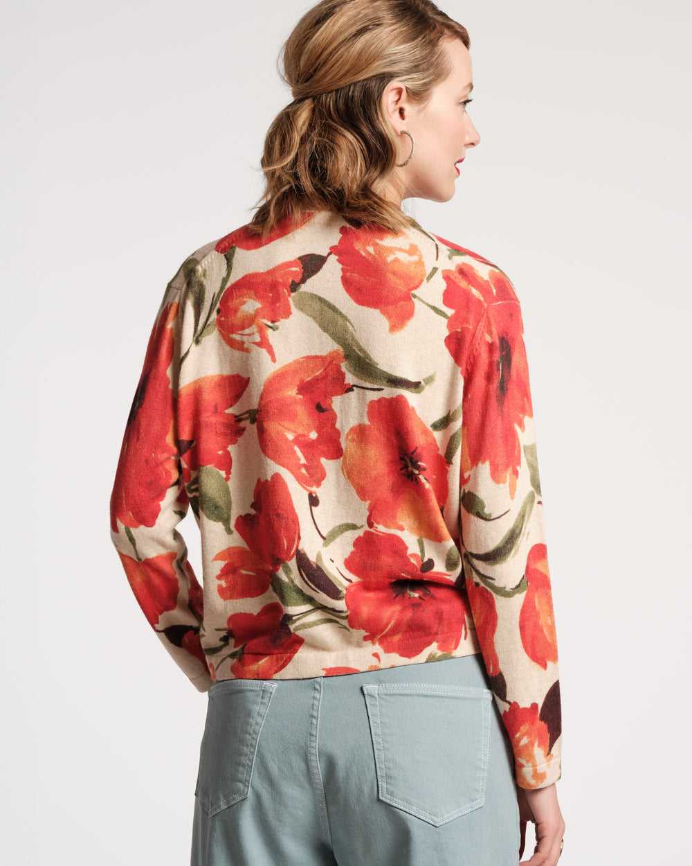Darling Cardigan - French Tulip