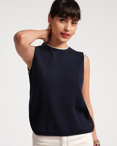 Darling Shell Navy - Frances Valentine