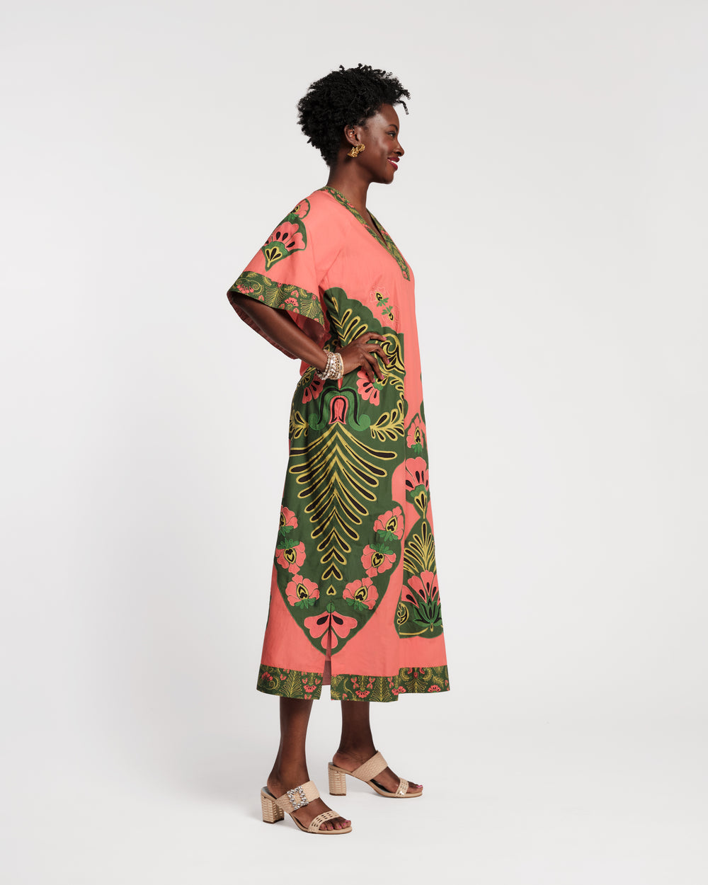 Delightful Caftan - Canopy Pink Dresses Frances Valentine