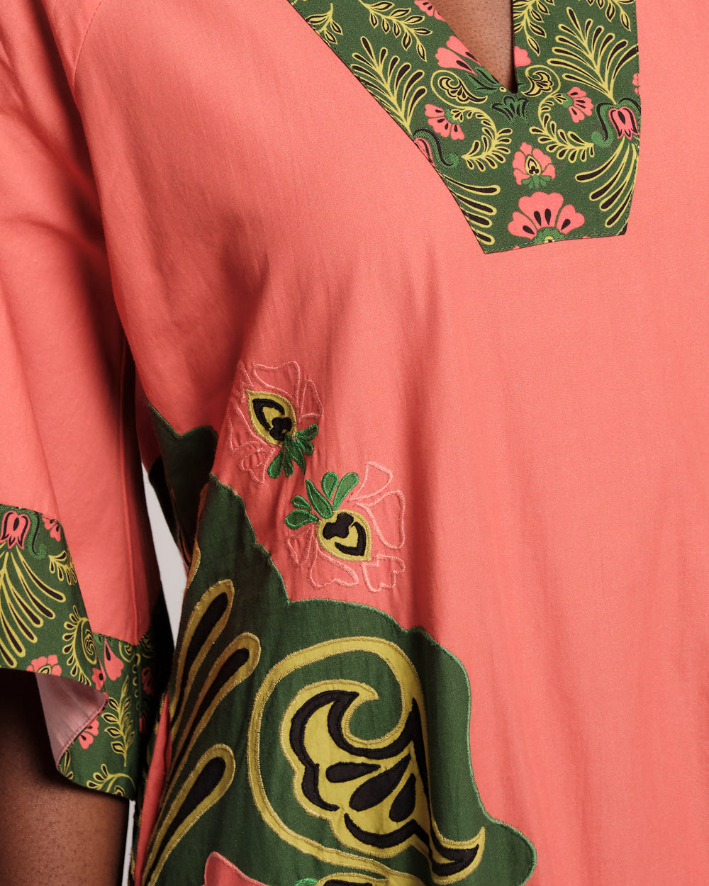 Delightful Caftan - Canopy Pink Dresses Frances Valentine