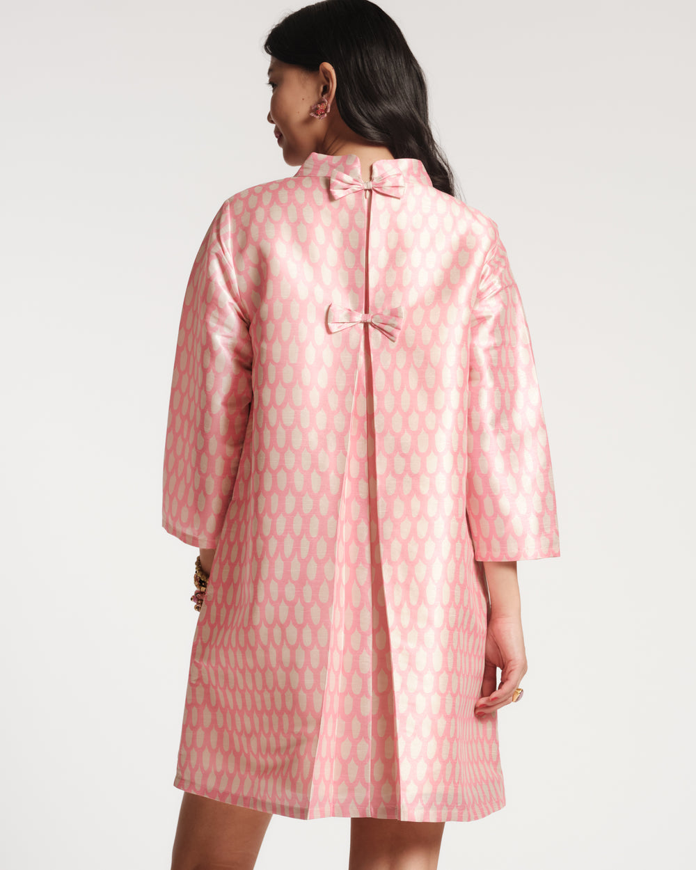 Diplomat Mini Dress - Pink Loop Dresses Frances Valentine