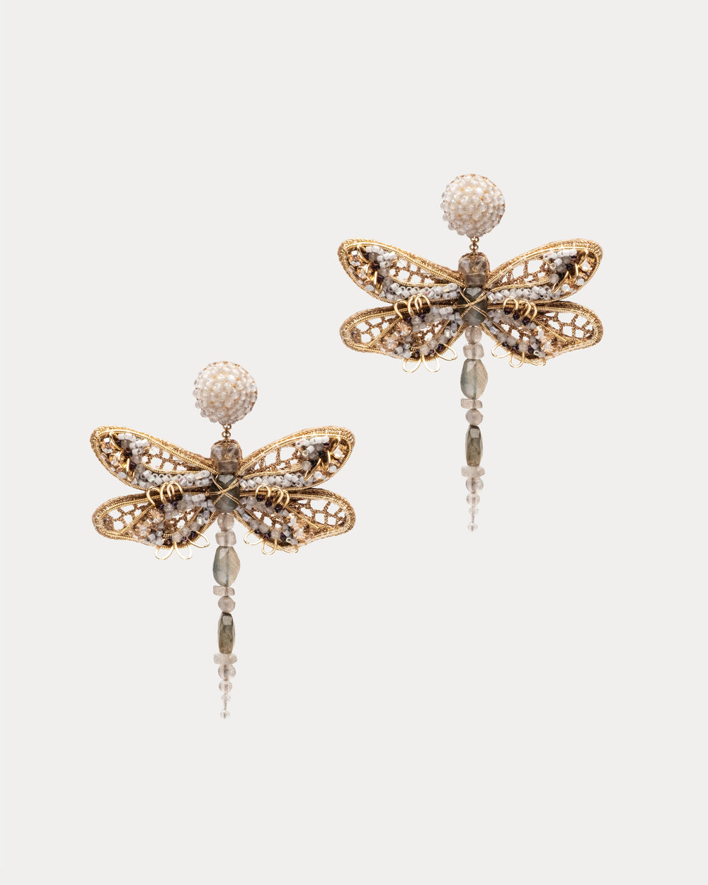 Dragonfly Earring Labradorite OS Frances Valentine