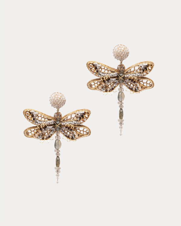Dragonfly Earring Labradorite OS Frances Valentine