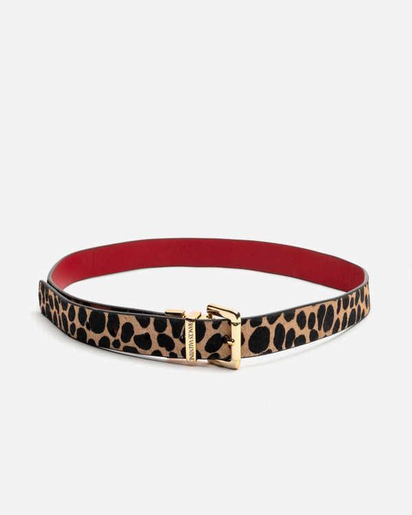 Reversible Square Buckle - Red - Frances Valentine
