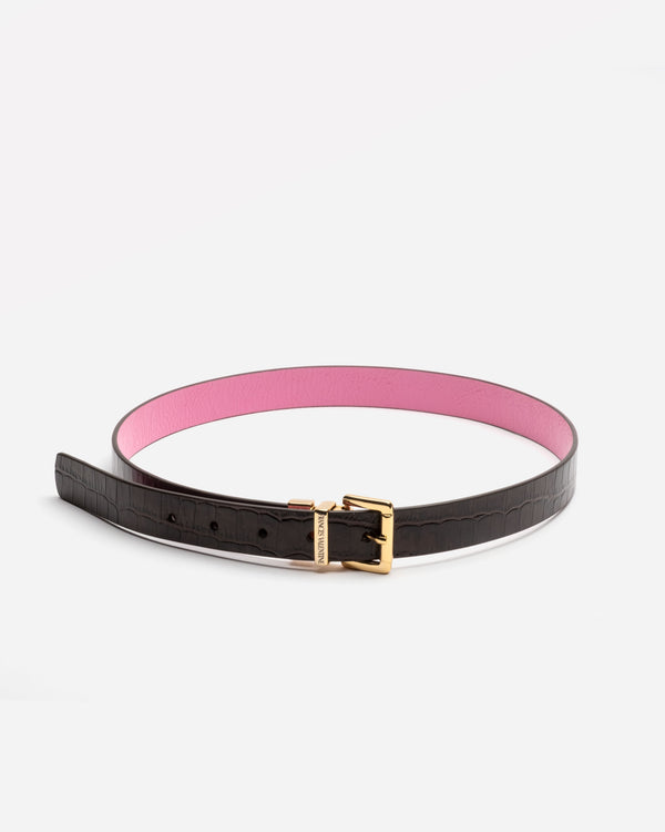 Reversible Square Buckle - Pink - Frances Valentine