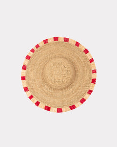 Crushable Raffia Crochet Sun Hat - Frances Valentine