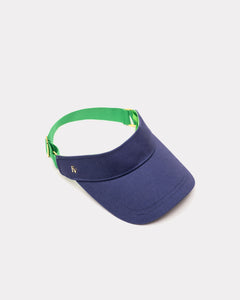 Cotton Visor Navy - Frances Valentine