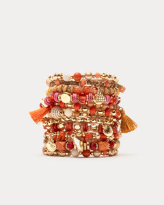 Ibiza Beaded Stacked Bracelet - Frances Valentine