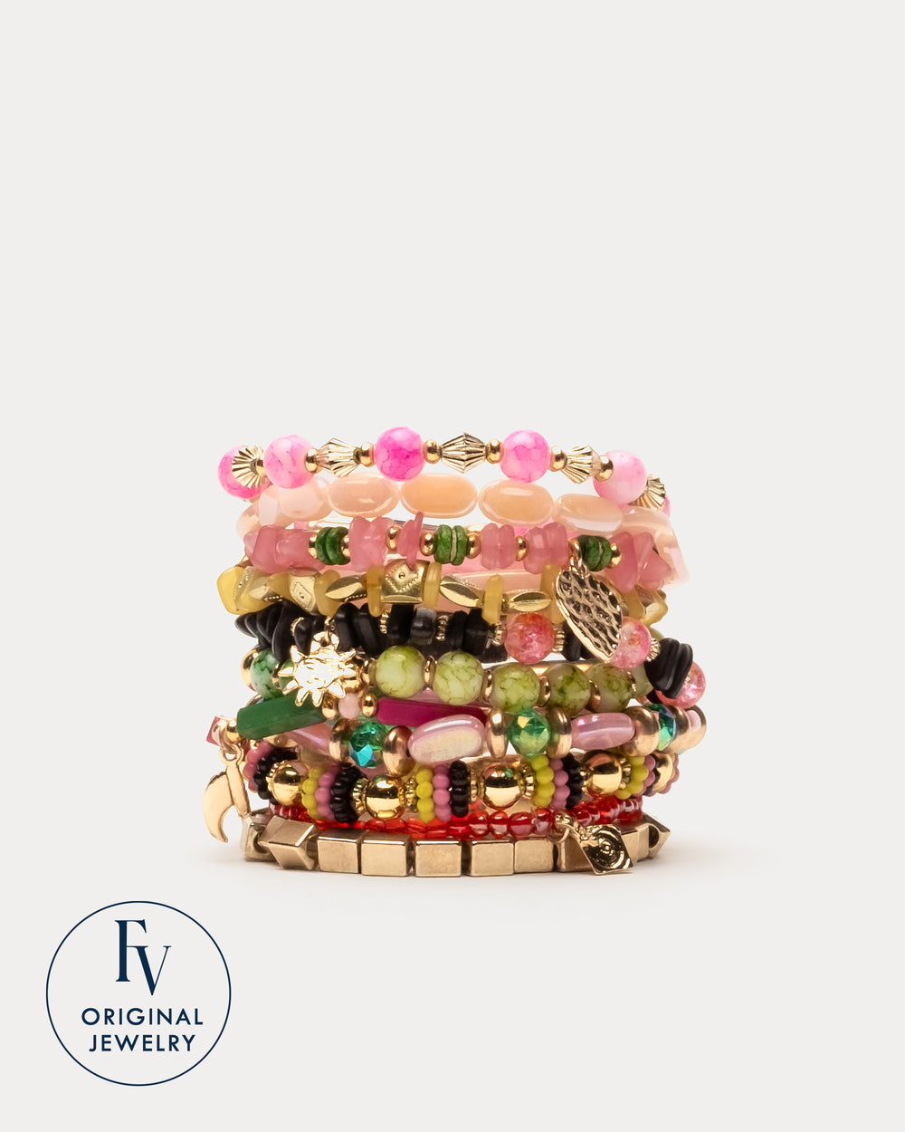 Palm Royale Stacked Bracelet Bracelets Frances Valentine