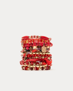 Santiago Beaded Stacked Bracelet - Frances Valentine