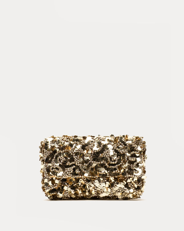 Stardust Sequin Bag - Gold - Frances Valentine